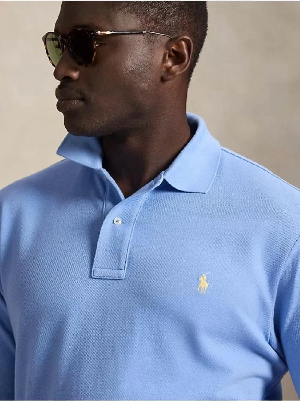 Polo Ralph Lauren Men’s Iconic Mesh Polo Shirt Bristol Blue 3XLT Big & Tall NWT